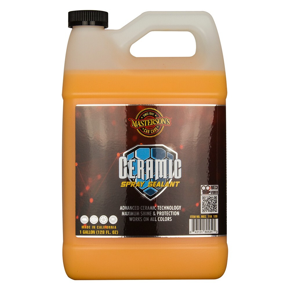 Masterson’s Car Care Ceramic Spray Sealant 1 GALLON