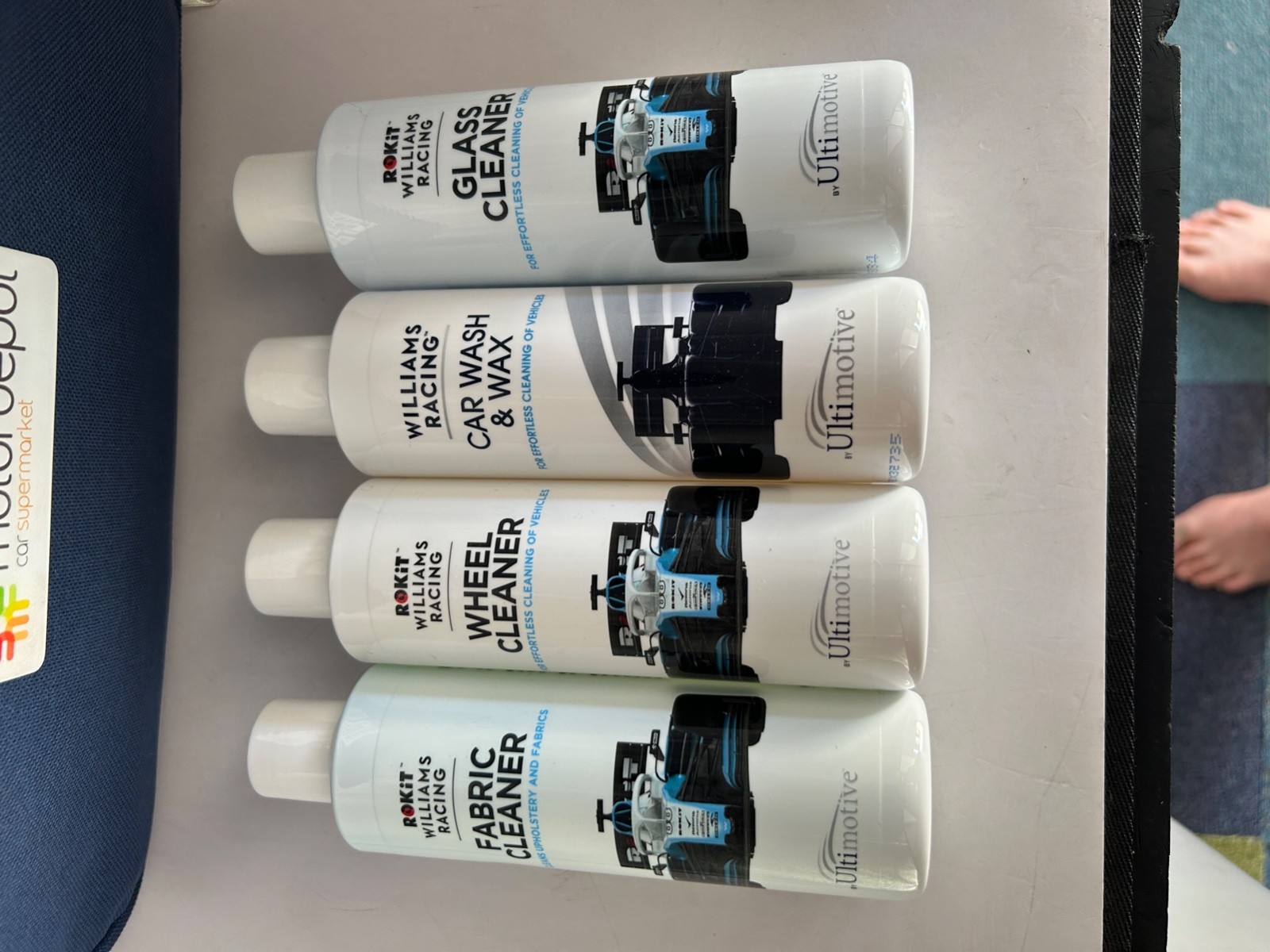 Williams Racing Rokit Aftercare Car Cleaning Kit By Ultimotive