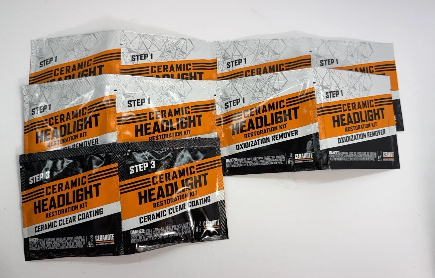 Cerakote Ceramic Headlight Restoration Kit – Professional DIY Auto Lens Repair