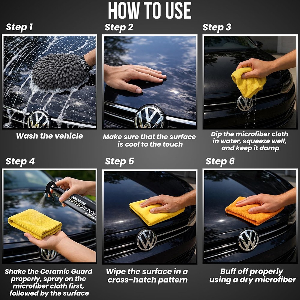 ShineXPro Ceramic Coating for Car 250 ml Easy to Apply Car Shiner Polish F/Shipp