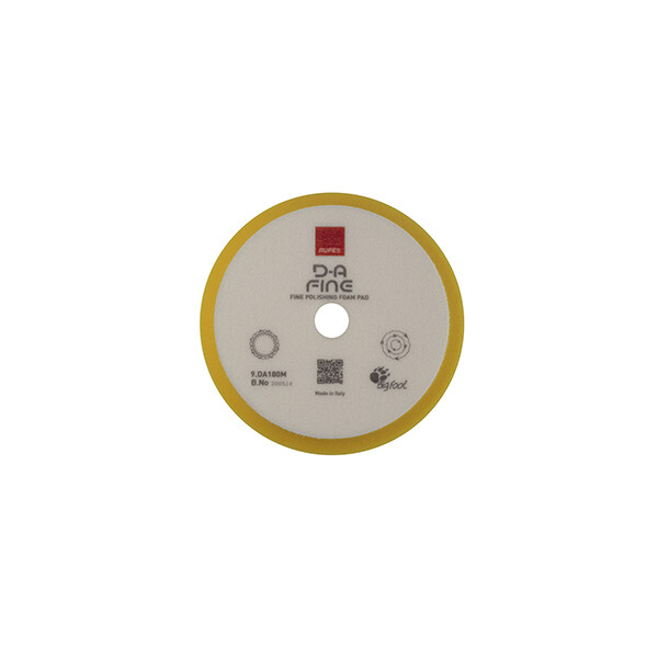 RUPES 9.DA180M SPONGE BUFFER D-A FINE DIAMETER 150-180mm