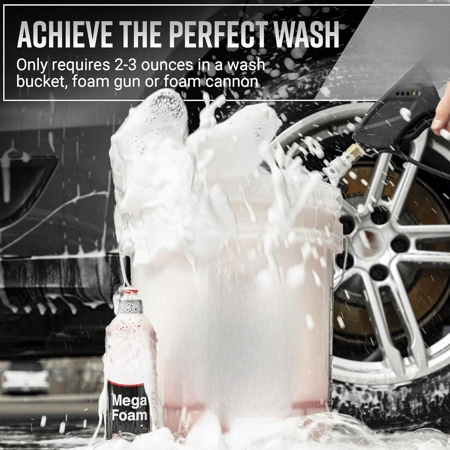Polishing Agent Giant Foam Booster — Professional-Grade Neutral pH Car Wash Soap