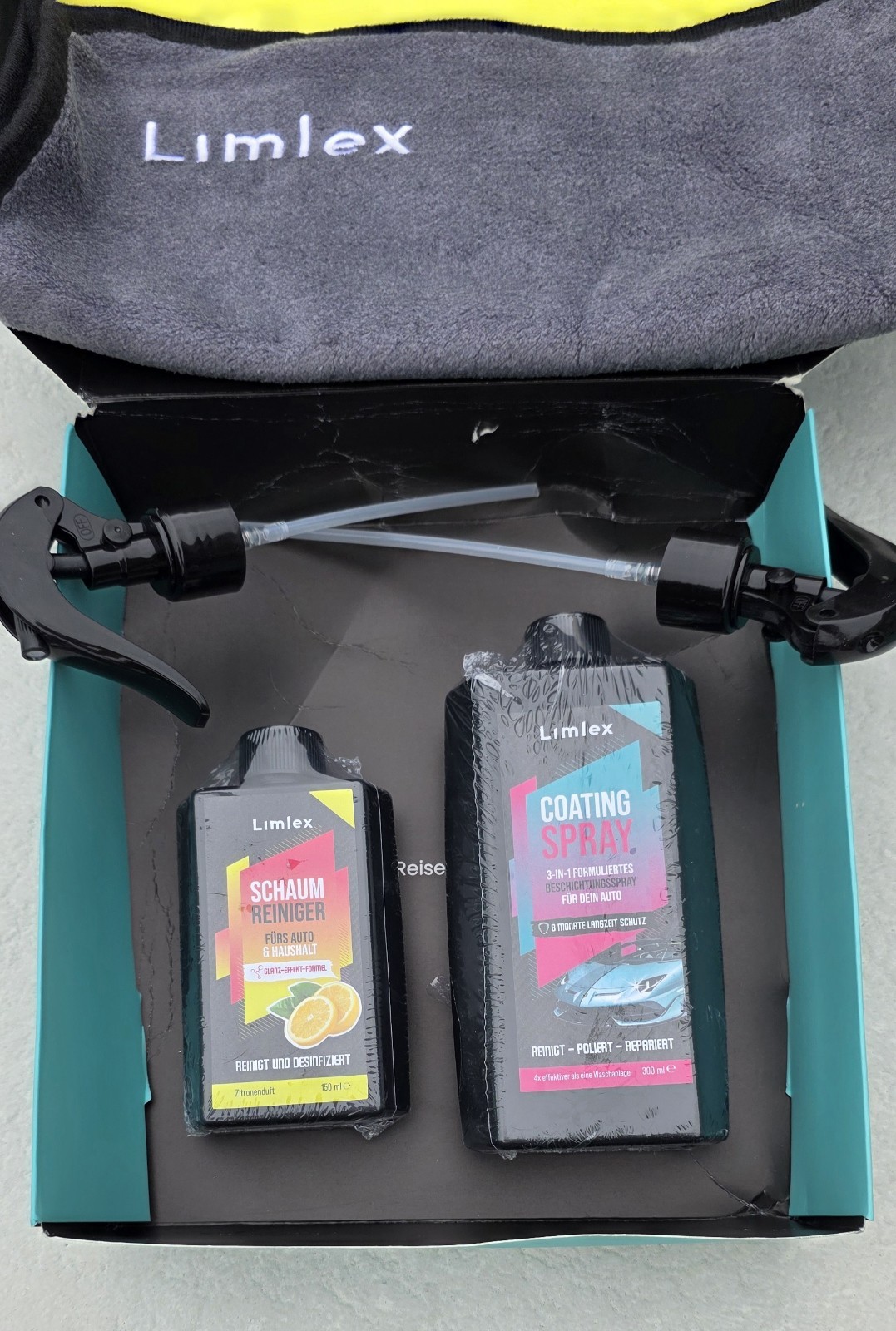 2 Limlex Platinum Car Care Sets Automobile Detail Technology New Sealed in Box