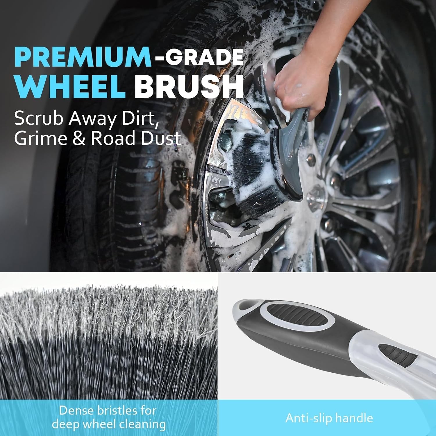 Car Detailing Kit with Powerful Vacuum & 25 Essential Tools for Men & Women