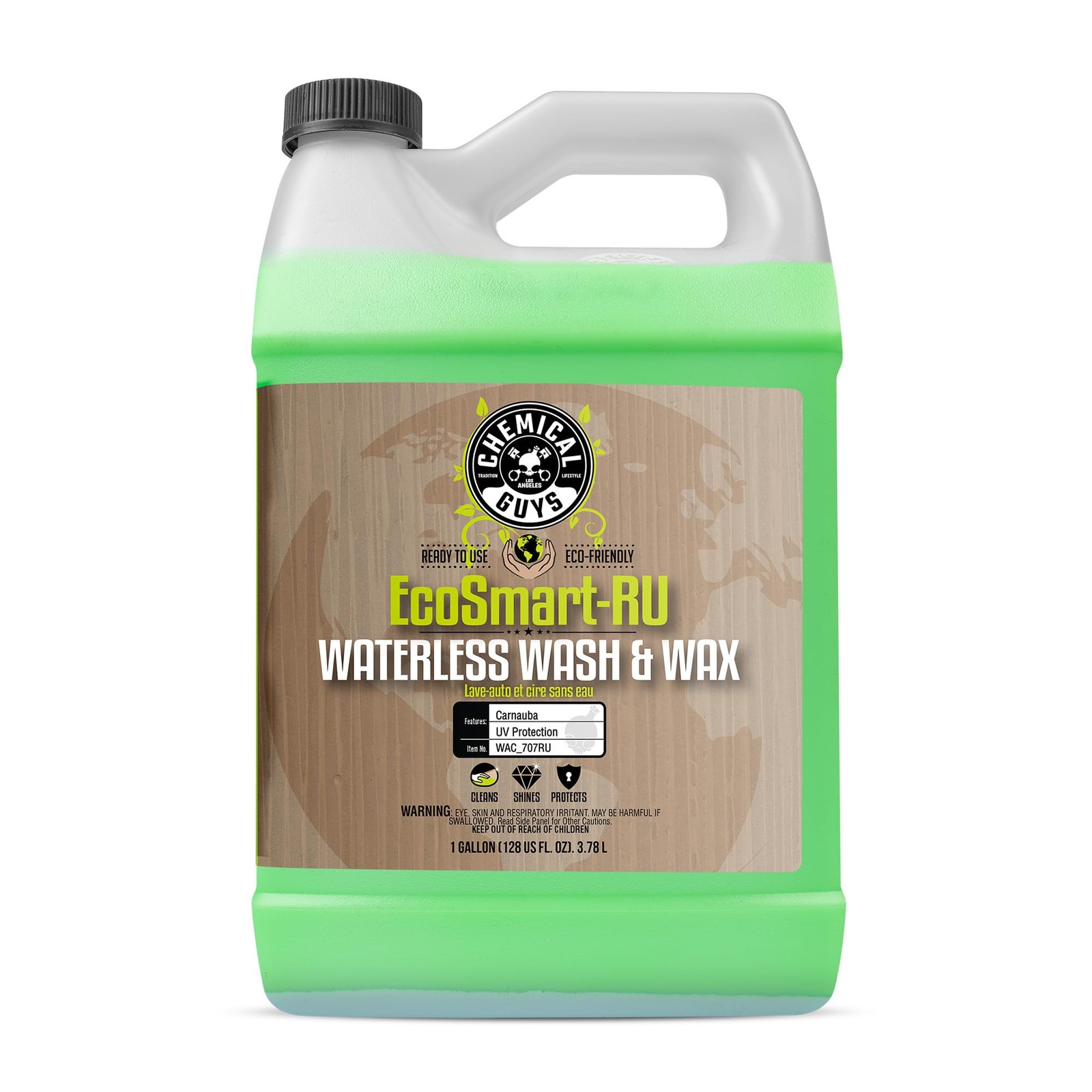 Chemical Guys WAC_707RU EcoSmart Waterless Car Wash & 128 Fl Oz (Pack of 1)