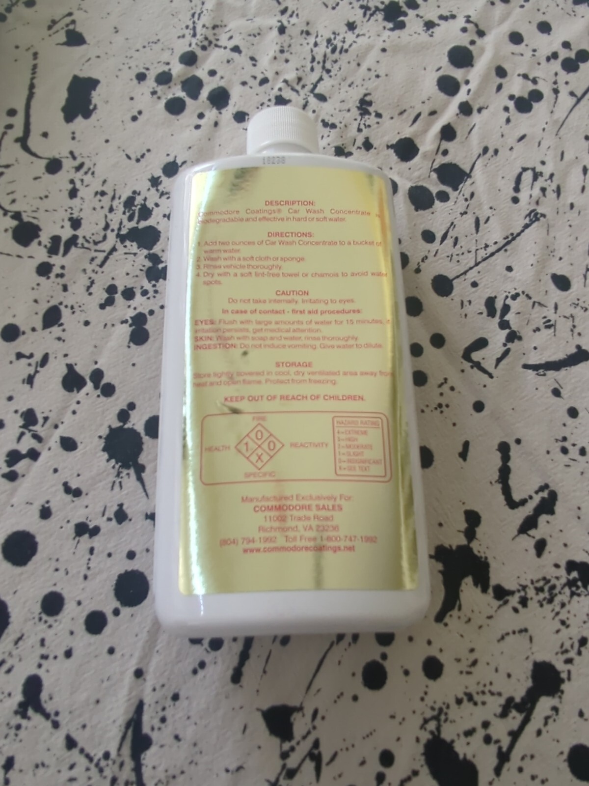 Commodore Coatings Maintenance Kit: wash, leather renewer, paint sealant wax