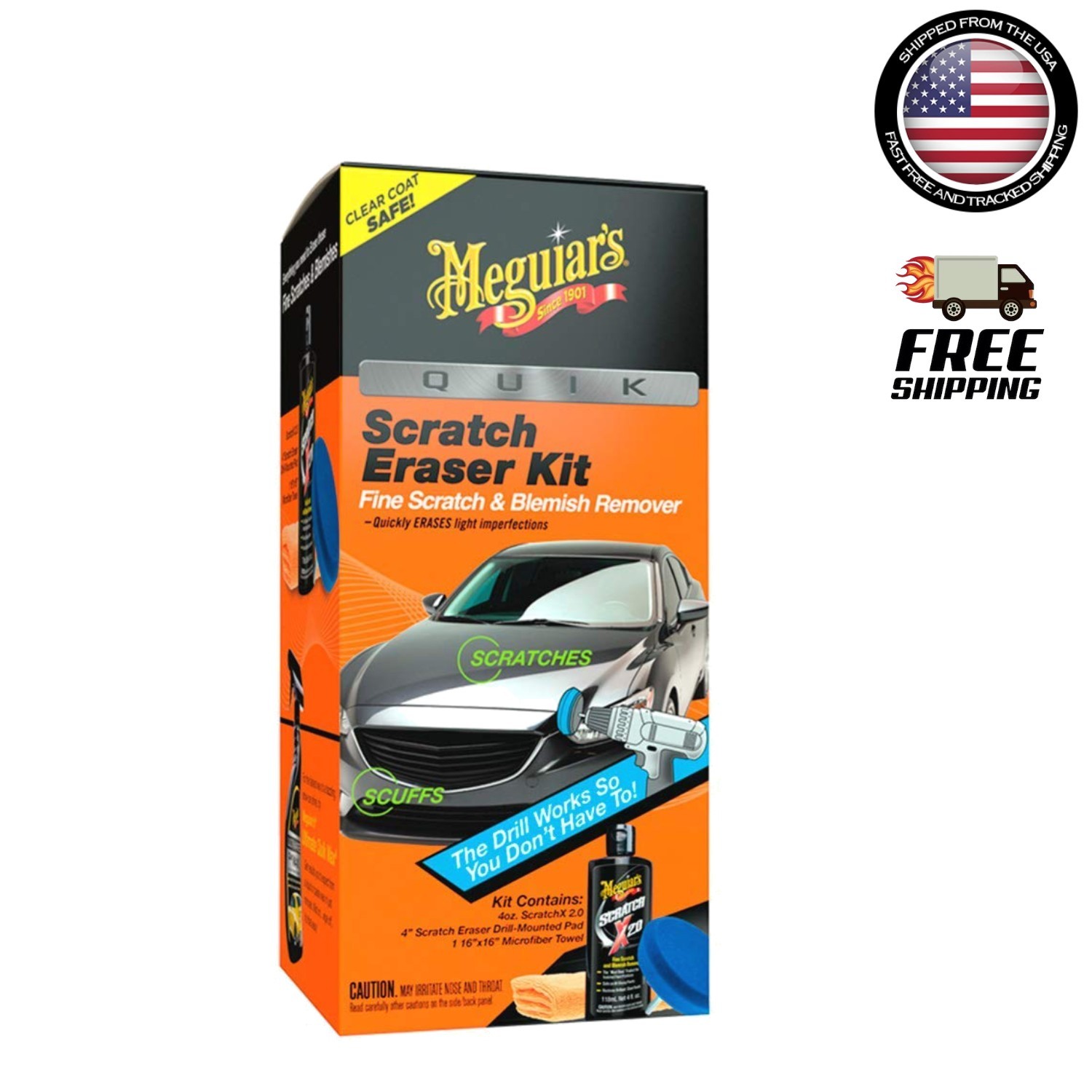 Meguiar’s Scratch Removal Kit: Effortless Erasure of Fine Car Scratches
