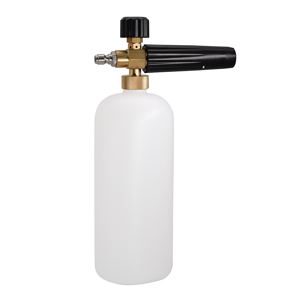 1L Bottle Car Wash Snow Foam Lance with 1/4″ Quick Connector Pressure Jet Washer