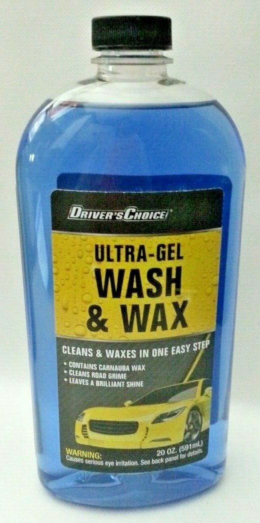 (LOT of 2) Ultra-Gel Wash and Wax 16 Oz Ea Made in USA, FREE SHIPPING
