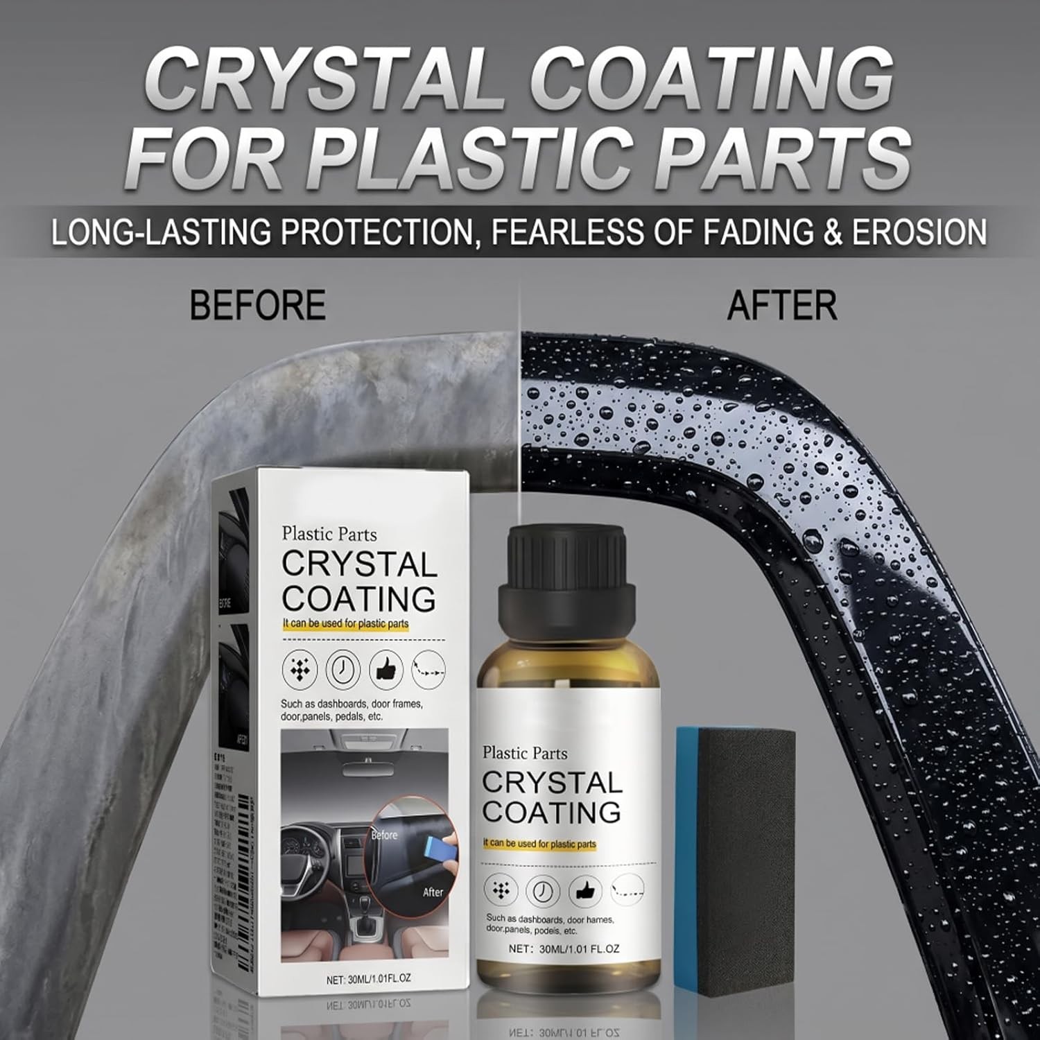 Back to Black Trim Restorer for Car Plastic & Rubber