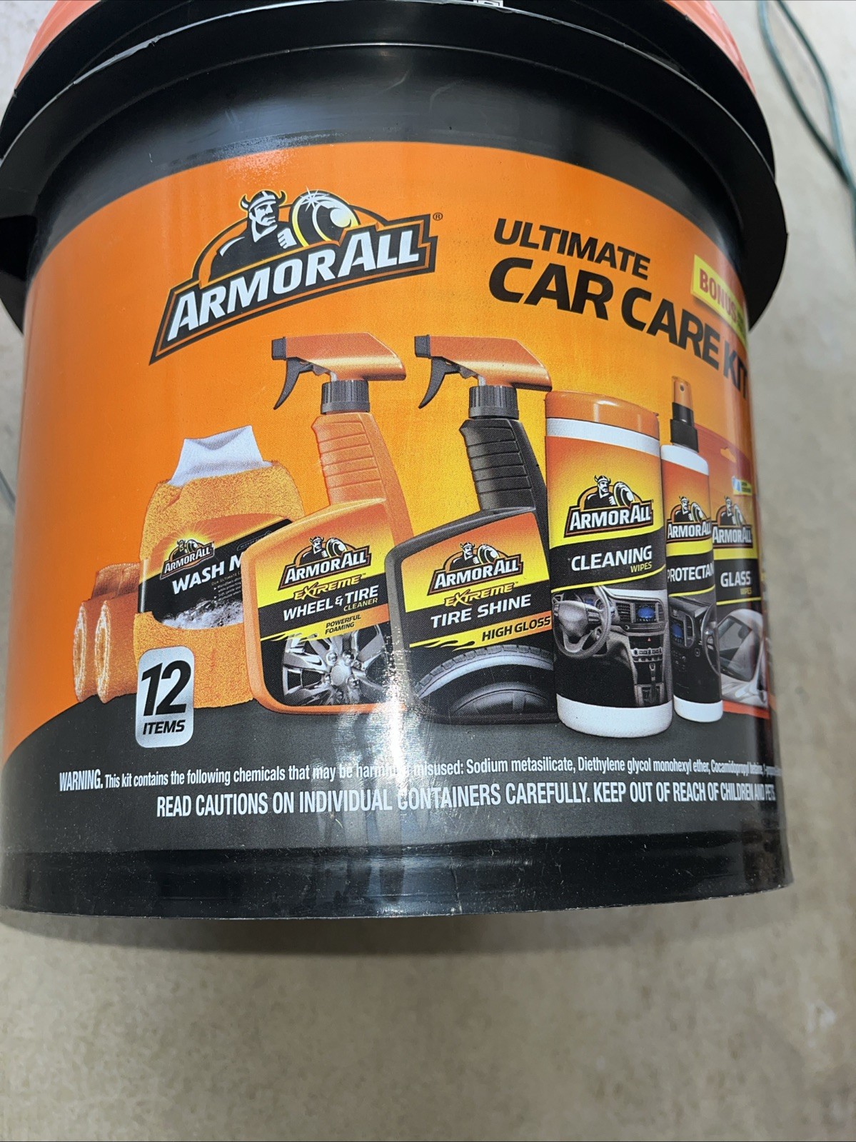 New Armor All Ultimate Car Care Kit 12 Items