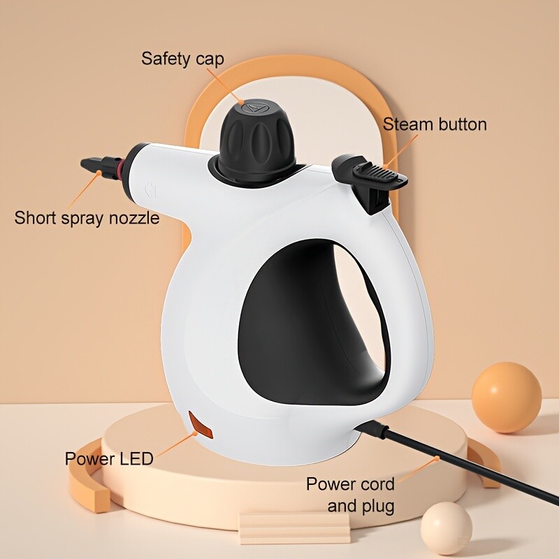 2500W Car Steamer Detailing High Pressure Handheld Steam Cleaner Tank Portable