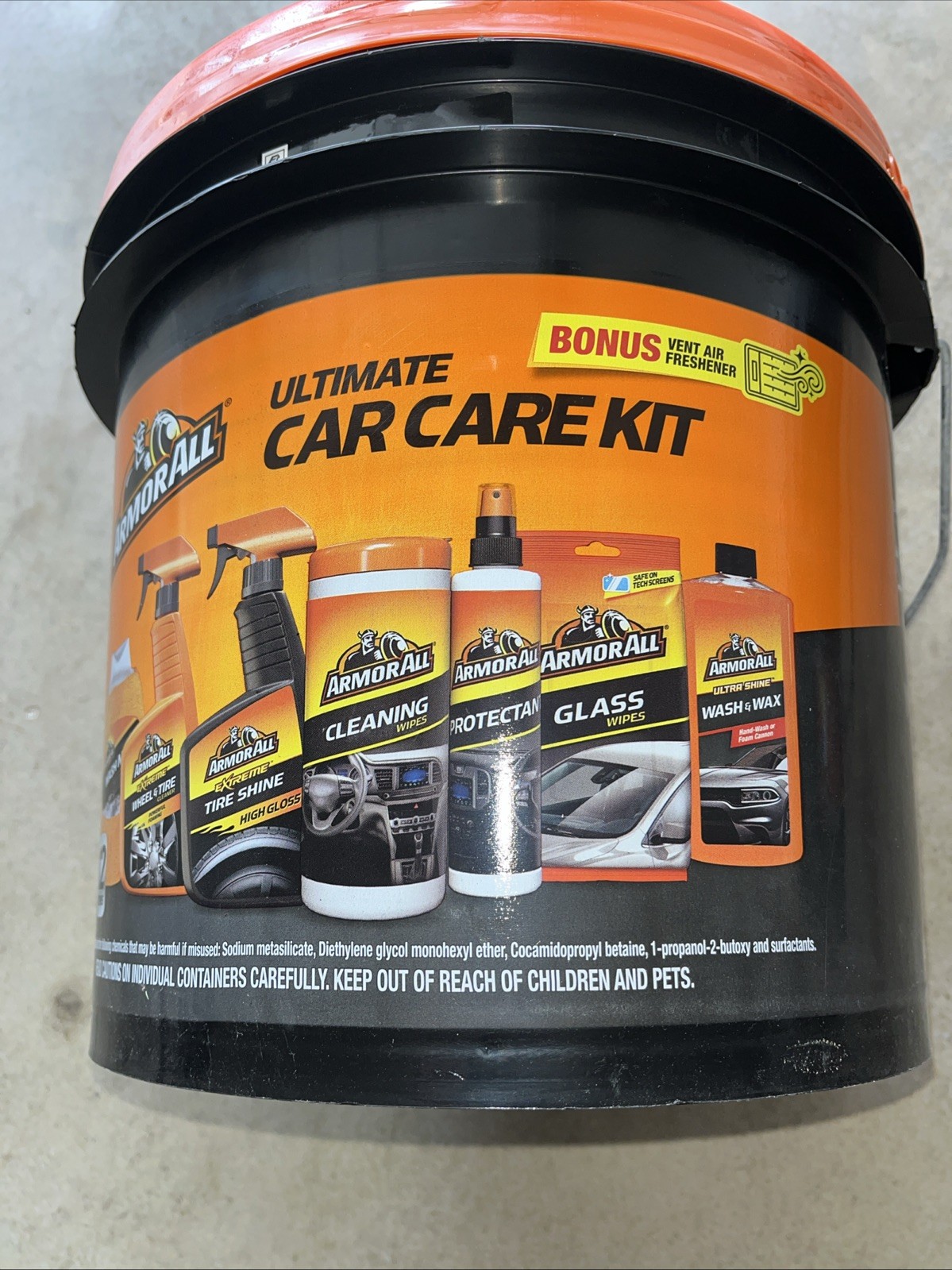 New Armor All Ultimate Car Care Kit 12 Items