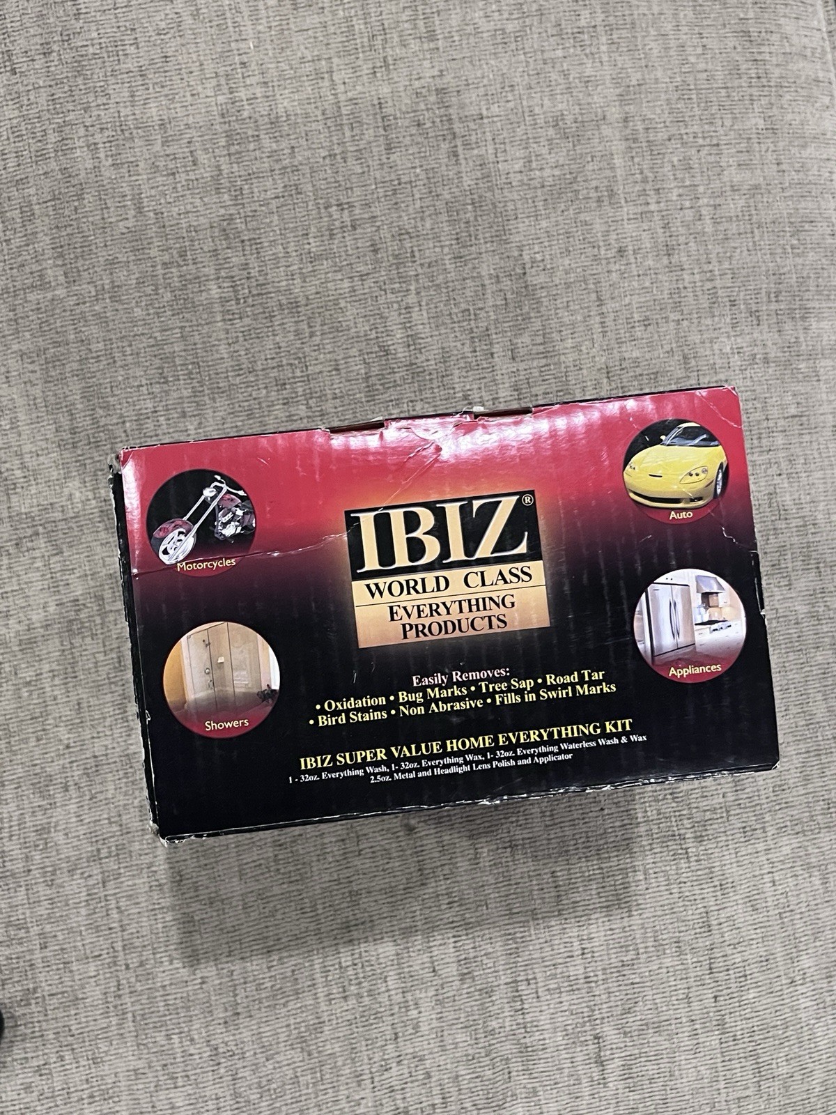 IBIZ World Class Everything Products Car Wash & Wax Polish Open Box