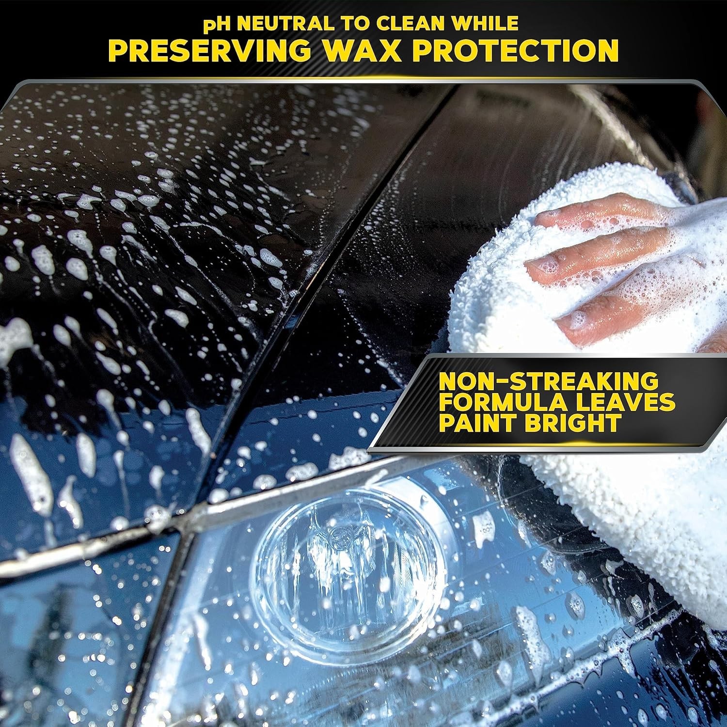 Deep Crystal Car Wash Shampoo High Foaming Automotive Cleaning Formula