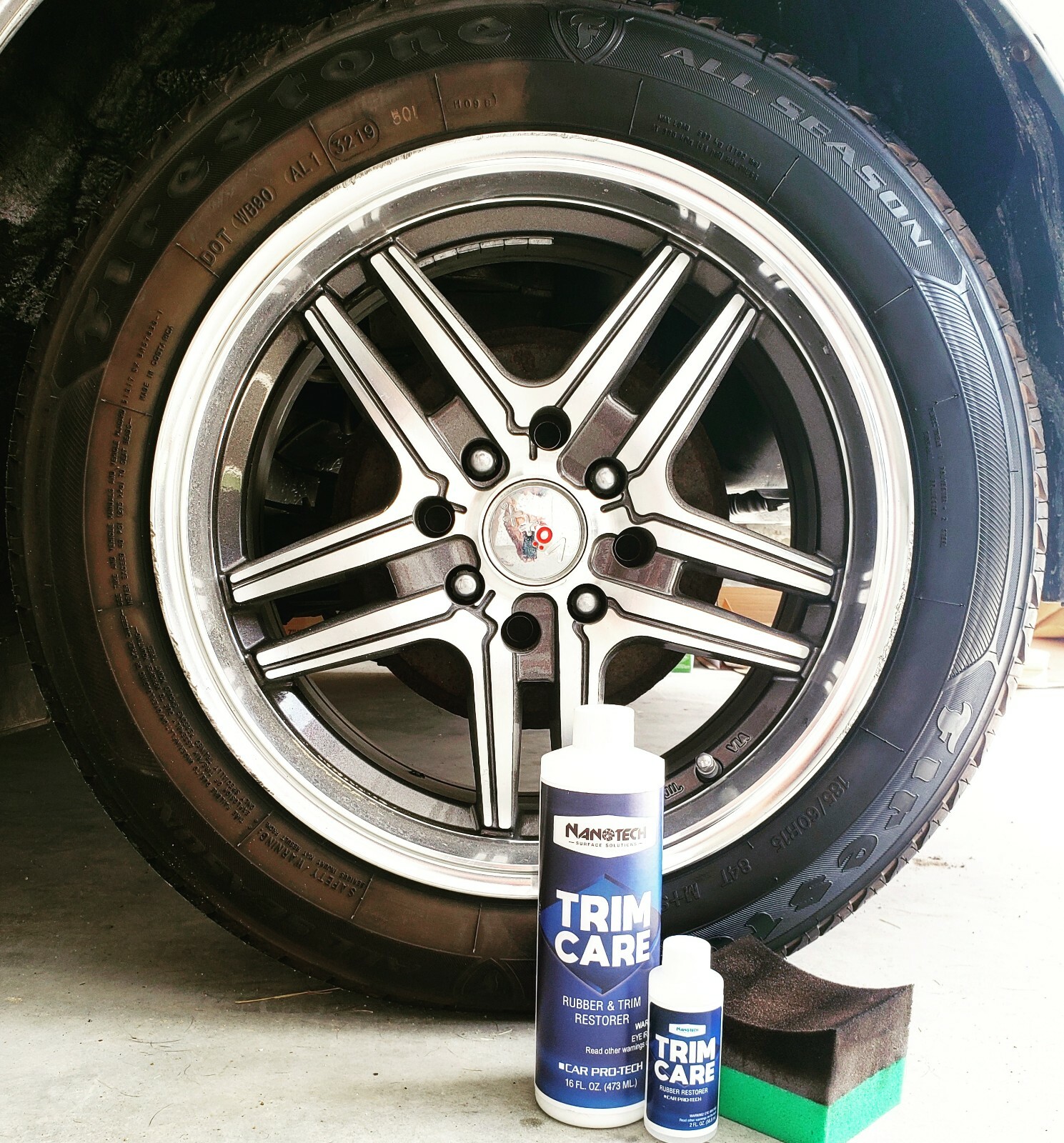 Nanotech Surface Solutions- Trim Care, Trim & Rubber Restorer, Protectant- 16 Oz