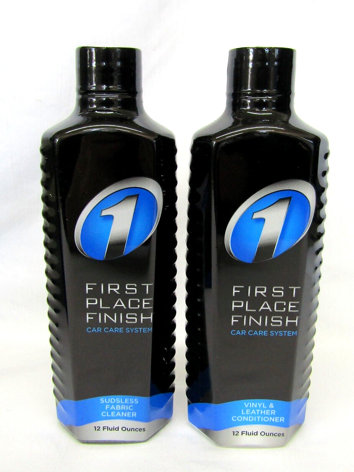 Lot of 2 – First Place Finish Car Care System Cleaning Kit (4 Bottle Sets)