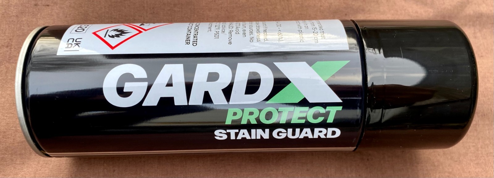 GARDX PROTECT GENUINE STAIN GUARD FABRIC AND CARPET CLEANING AEROSOL 400ml