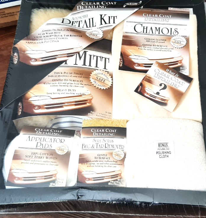 S M Arnold Automotive Detail Kit Clear Coat Detailing New in Package