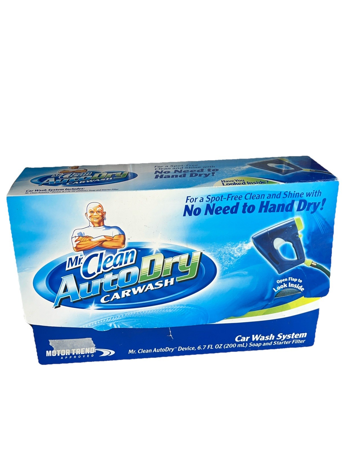Mr Clean Auto Dry Car Wash Spot-Free Clean & Shine Spray System Complete NEW