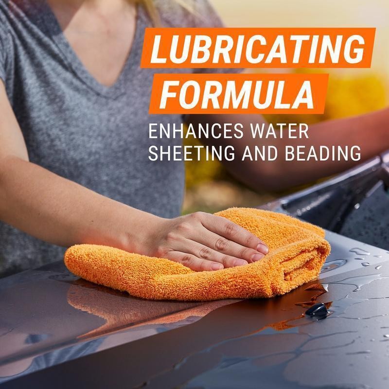 Car Wash & Wax 64 fl oz Gentle Cleaner Carnauba Wax Water Beading Shine New
