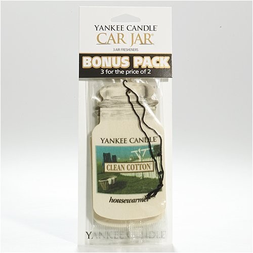 Yankee Candle Classic Paper Car Jar Air 1 Count (Pack of 3), 3packs Cj