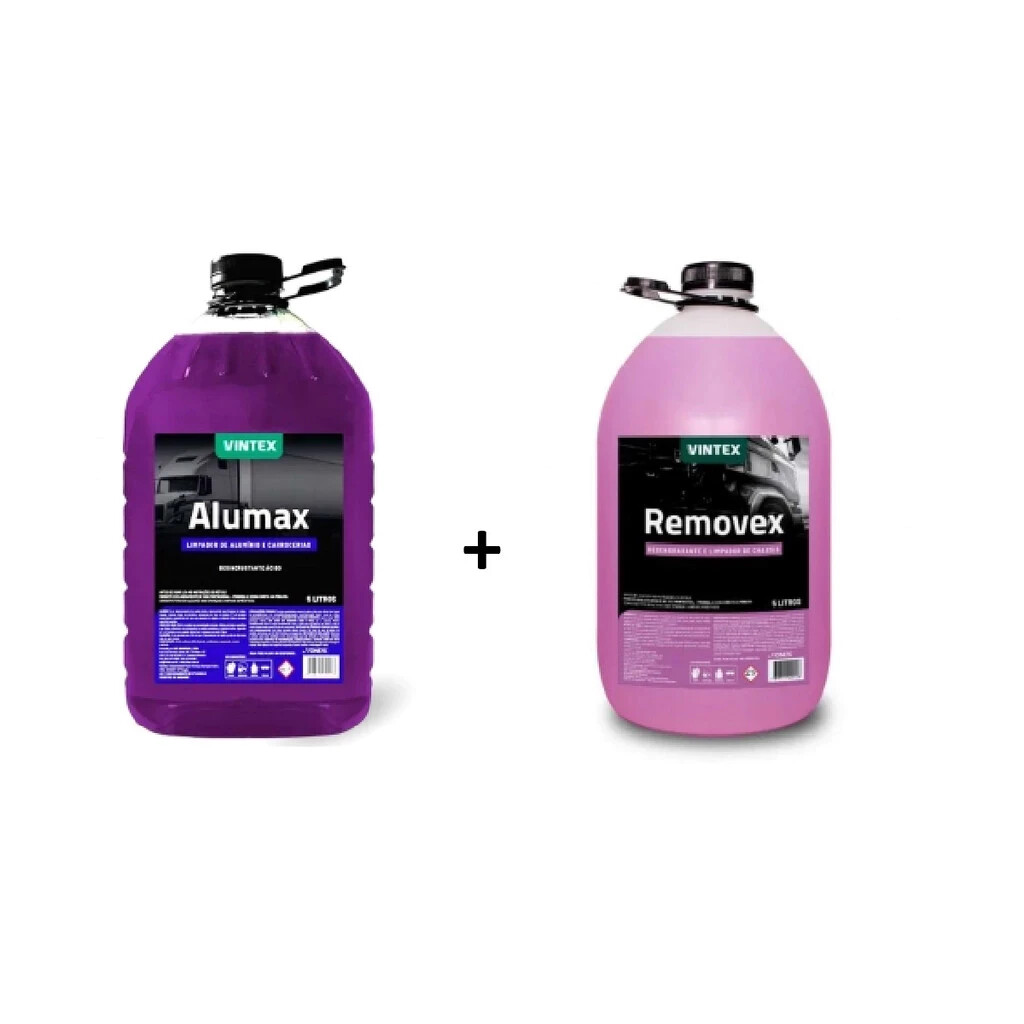 Kit Removex + Alumax Automotive Car Vehicle Clean Maintenance 2x5L Vonixx Vintex