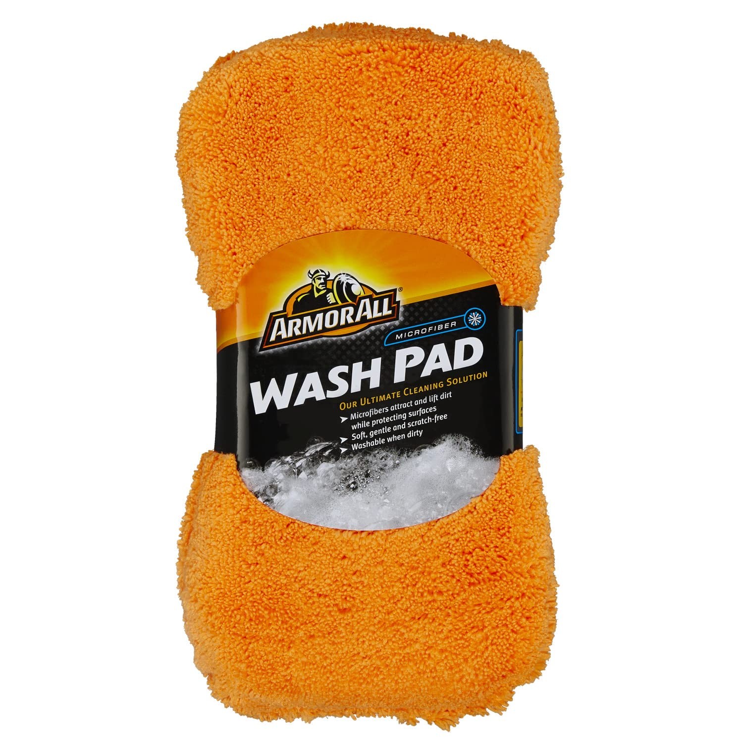 Microfiber Car Wash Pad for Cars Trucks Motorcycles Armor All 17615 Supplies