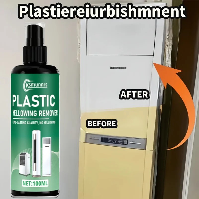Quick Whitening Oxidizer Spray Powerful for Car Headlights & Plastic Surfaces