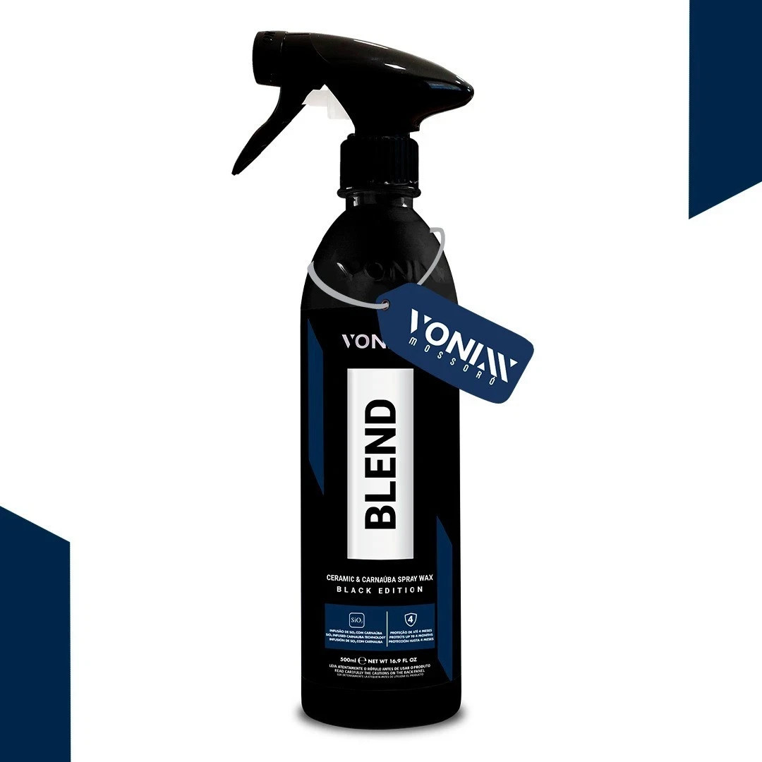 Vonixx Blend Ceramic & Carnauba Liquid Wax 500ml – SiO2 Hybrid Spray Wax Gloss