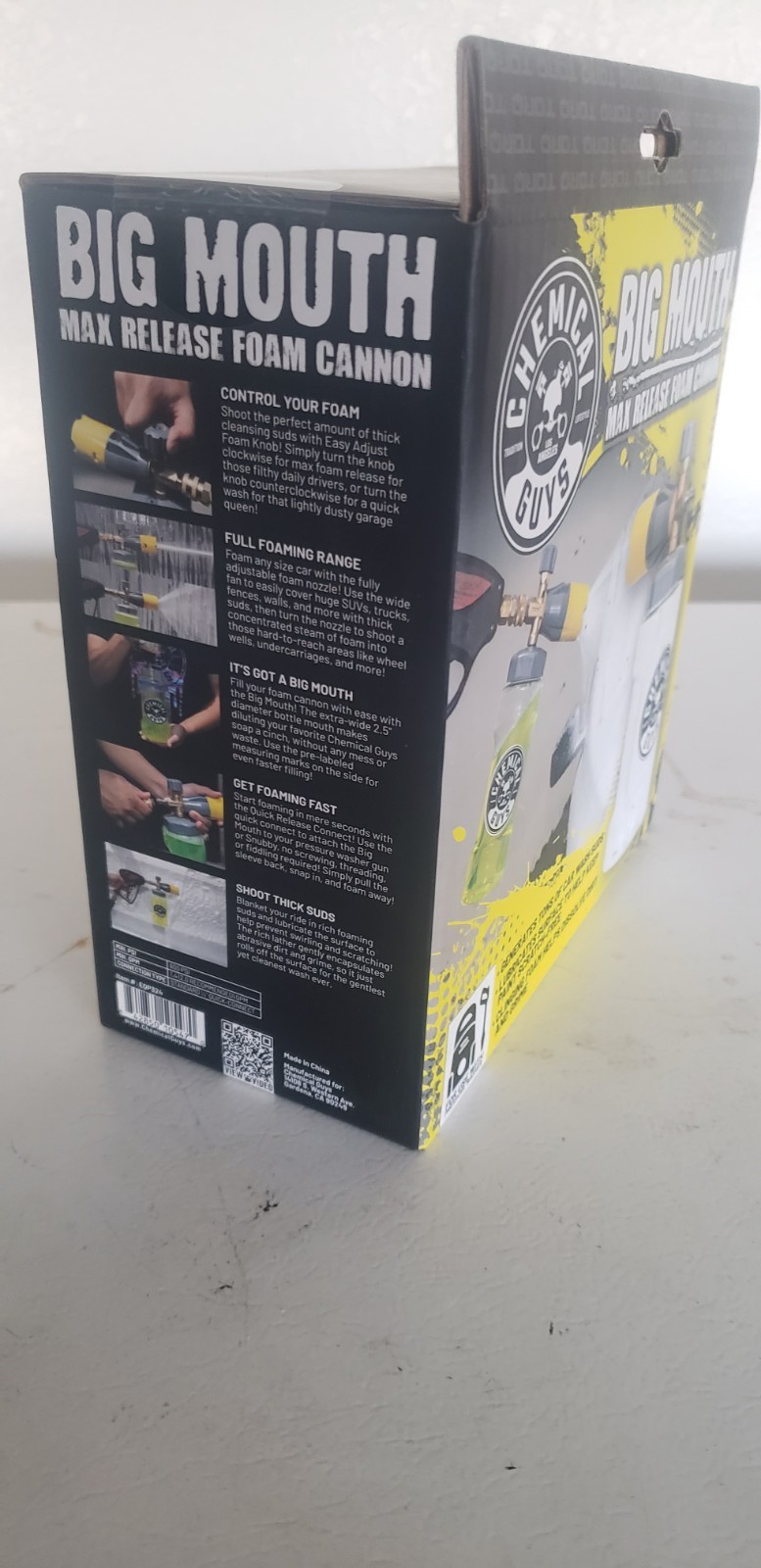 Chemical Guys – Big Mouth Max Release Foam Cannon SEALED NEW