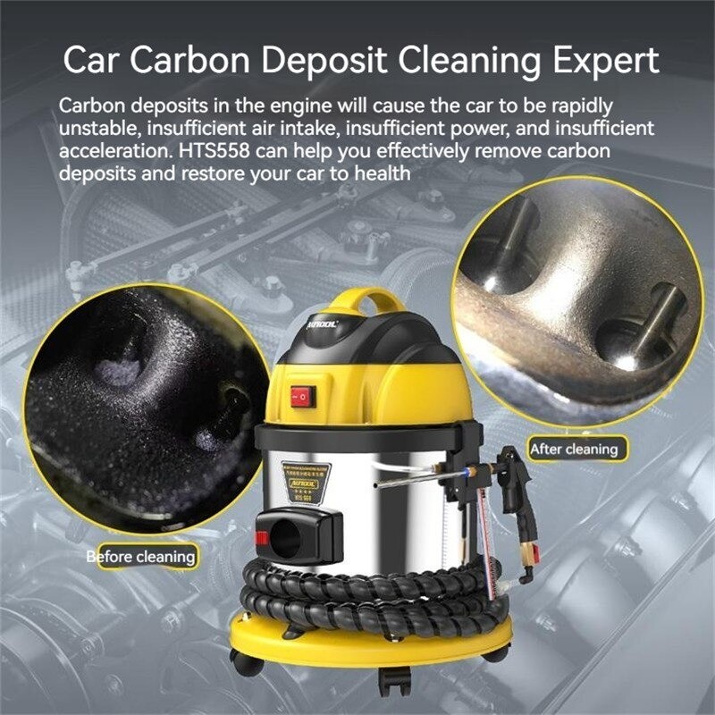 Automotive Walnut Shell Blast Carbon Deposits Cleaner Engine Cleaning Equipment