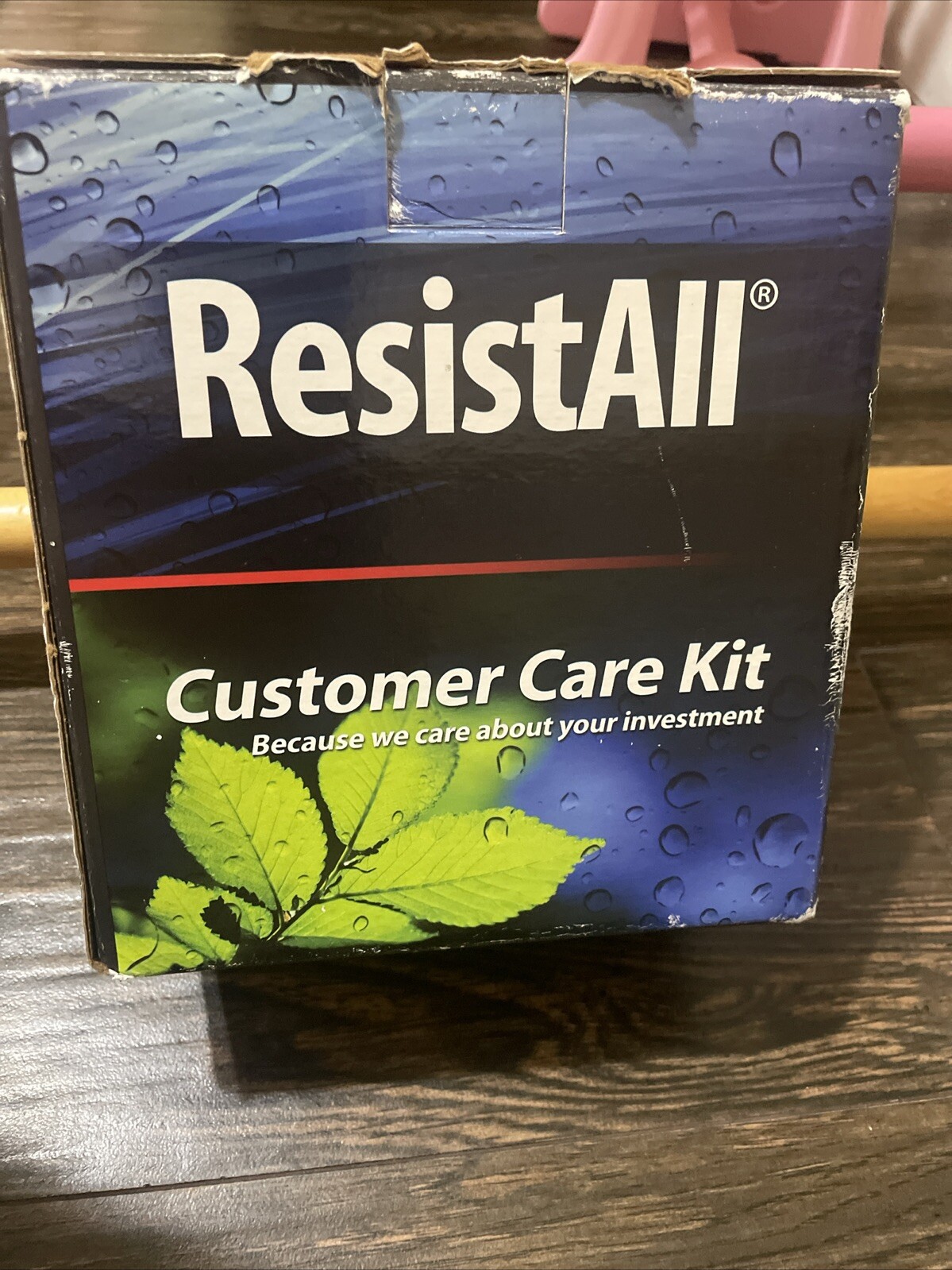 ResistAll Customer Care Kit Car Cleaning Supplies Interior Exterior Kit Open Box