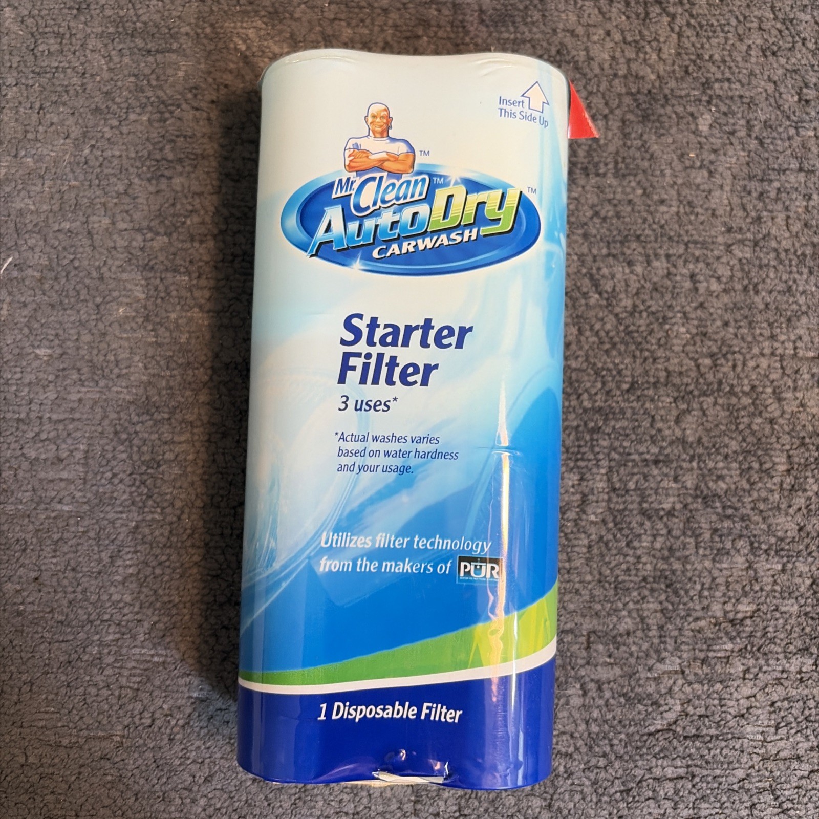 2003 Mr. Clean Auto Dry Car Wash Starter Filter 3 Uses 1 Disposable Filter NOS