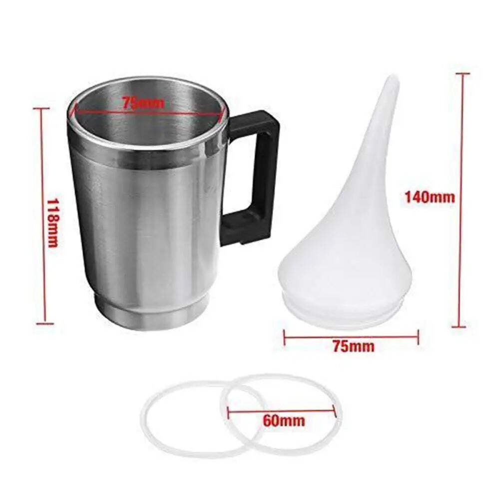 200ml Car Headlight Restoration Kit Can Polishing Steam Fumigator Mug Steamer