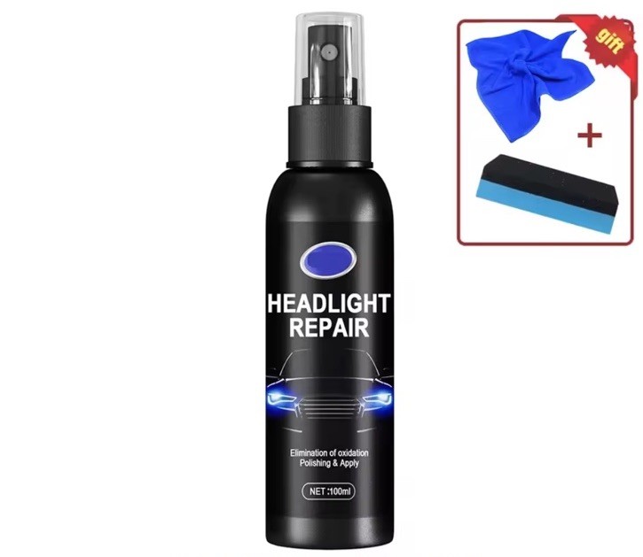 100ml Car Headlight Polishing Kit Removes Scratches Fluid Film Renewal Accessories