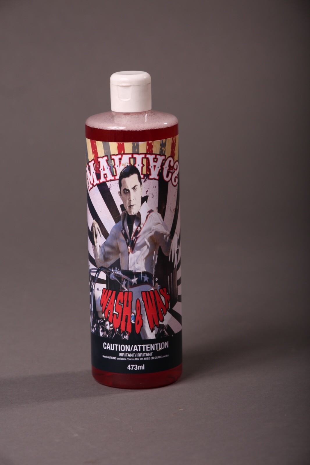 MANIACS wash+wax, all metal polish and wheel cleaner