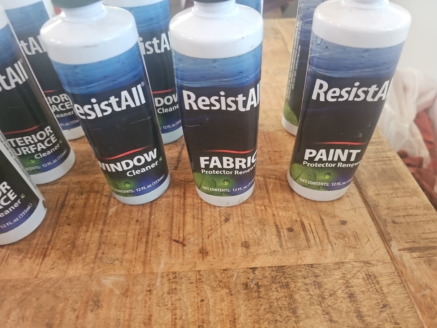 ResistAll NG Customer Care Kit Vehicle Car Cleaner Renewer Protector 10 bottles