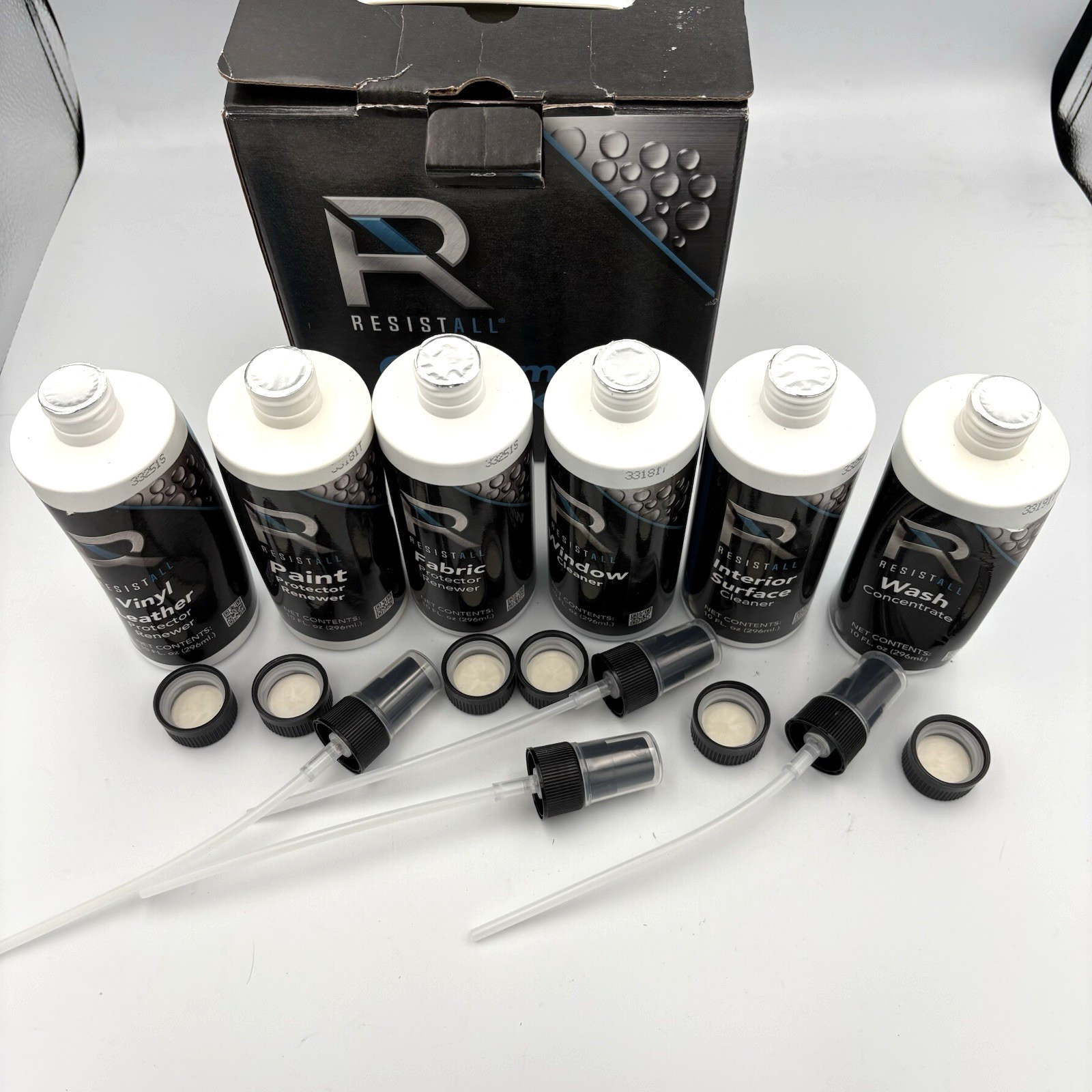 RESISTALL Customer Car Care Kit, Car Detail Interior And Exterior Cleaners