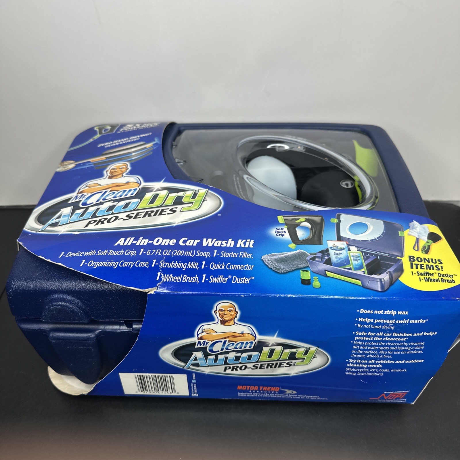 Mr. Clean AUTO DRY Pro-Series ALL IN ONE CAR WASH KIT – BRAND NEW SEALED BOX