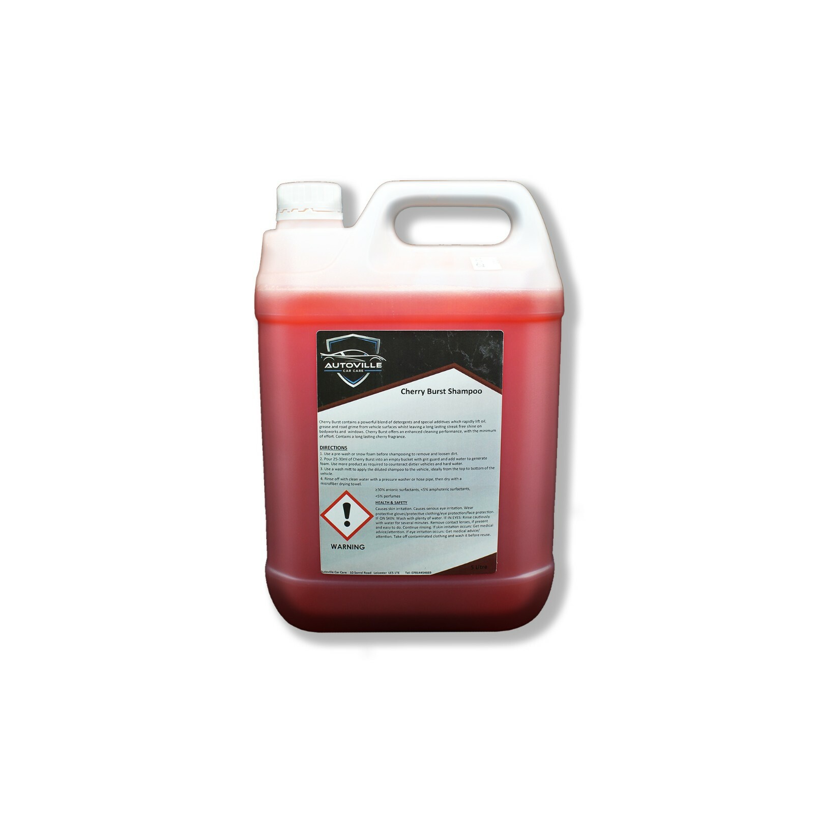 AutoVille Car Care Cherry Burst Car Shampoo 5L