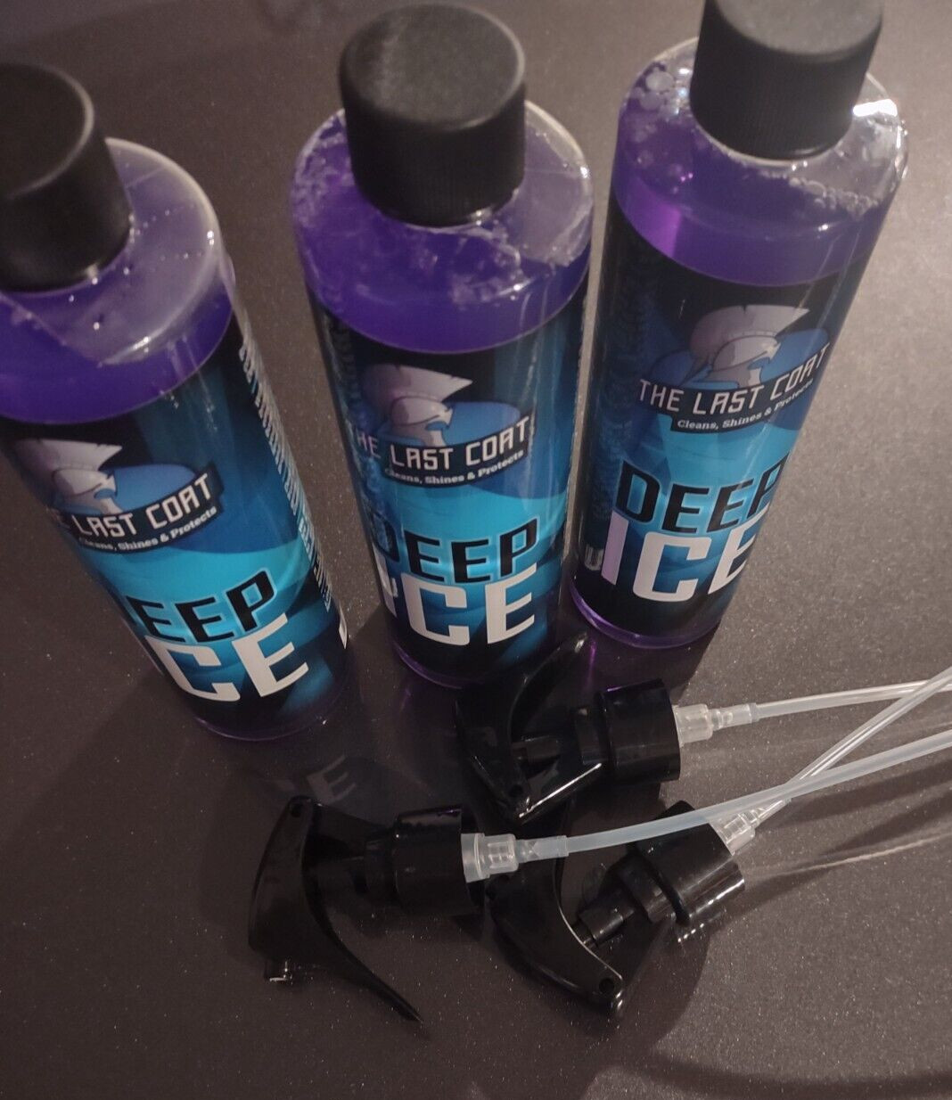 2x 8oz DeepICE THE LAST COAT Ceramic Coating DEEP ICE Wax (Black Ice) TLC