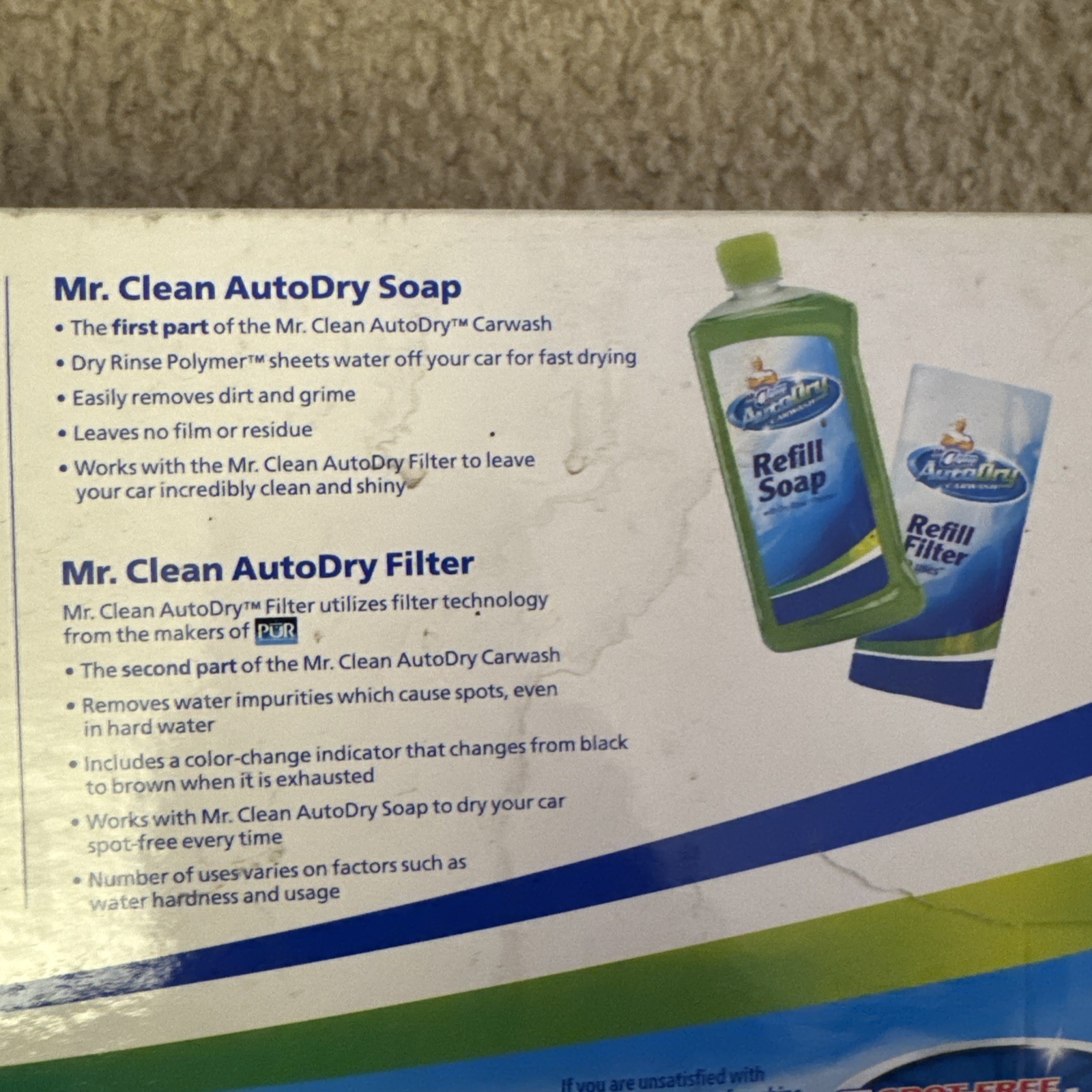 Mr. Clean AutoDry car wash kit
