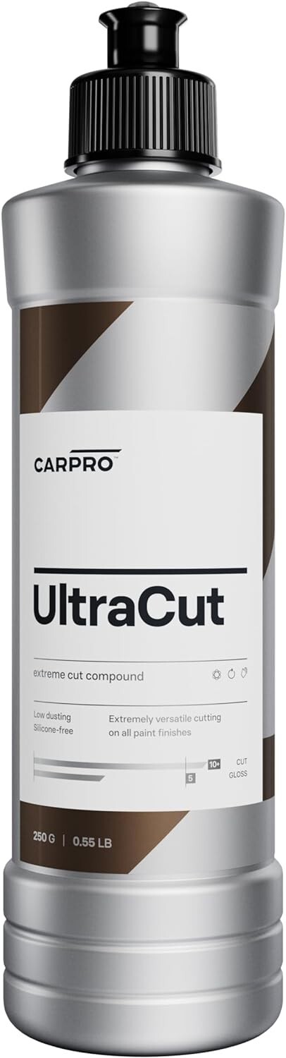 CARPRO UltraCut – 250ml – Extreme Cut Compound, For Rotary or DA Polishing