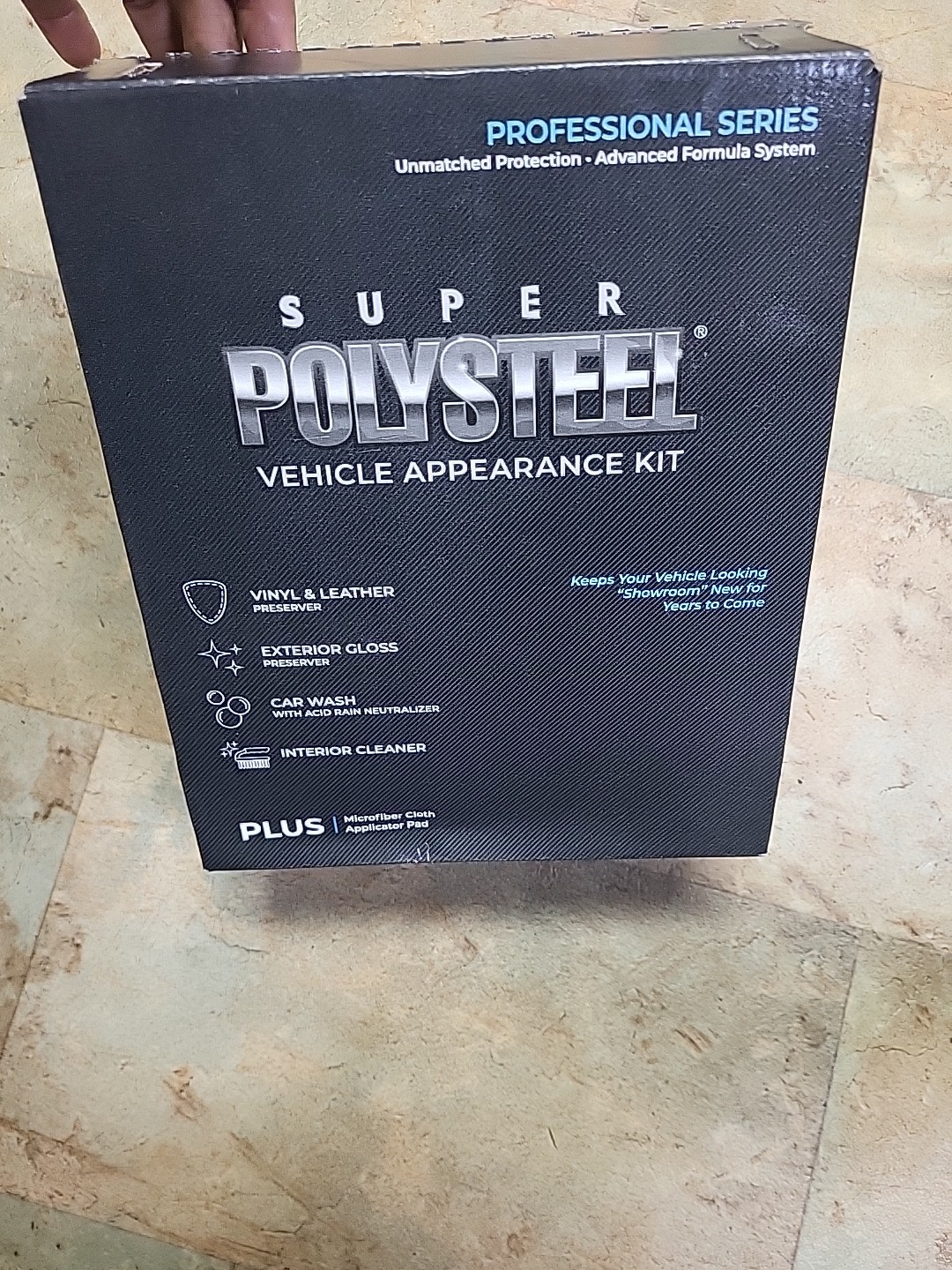 SUPER POLYSTEEL Professional Series Vehicle Maintenance & Care Products Car Kit