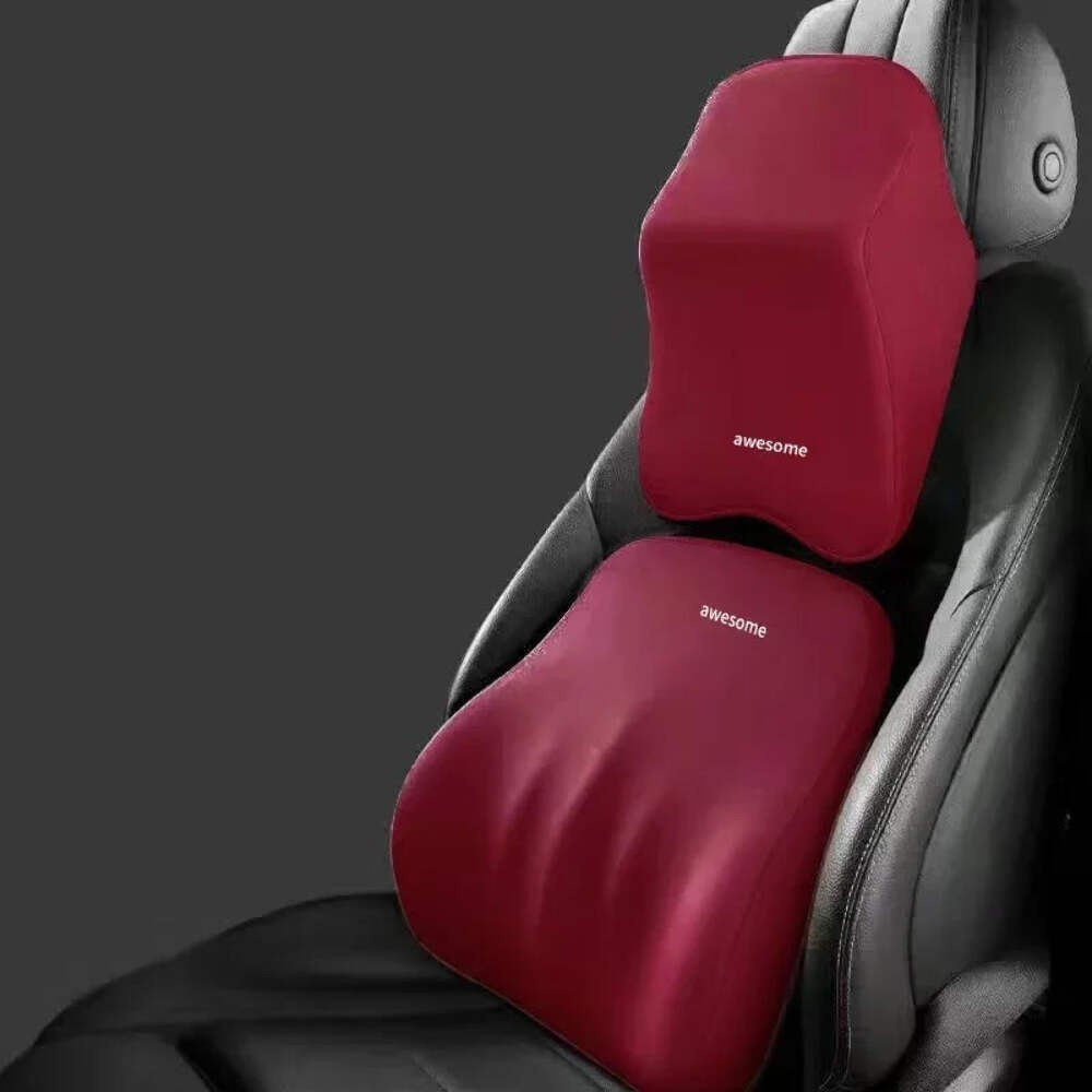 Car headrest neck pillow lumbar support mounted Interior Protector Auto Vehicle