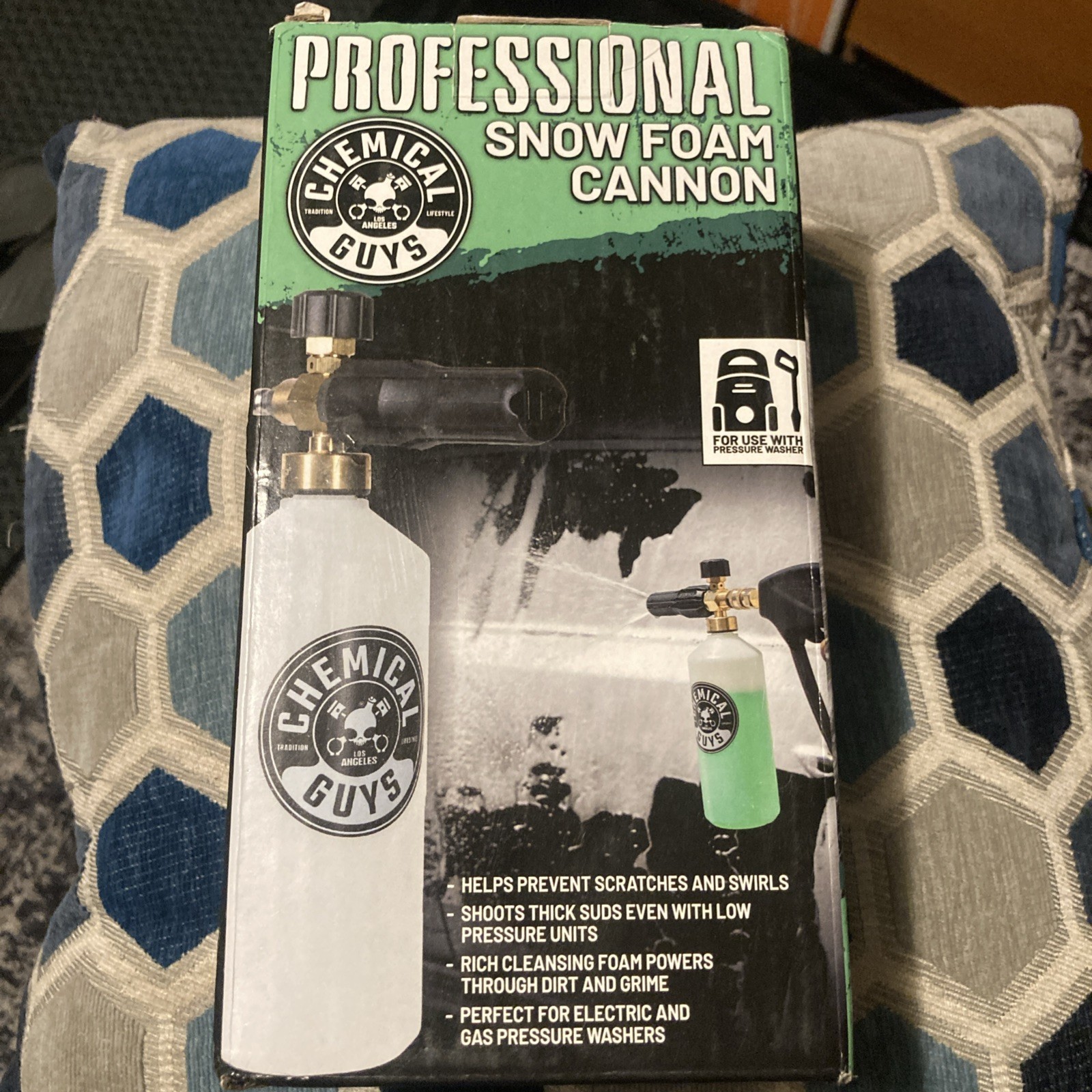 Chemical Guys EQP321 – TORQ Professional Snow Foam Cannon For Pressure Washers