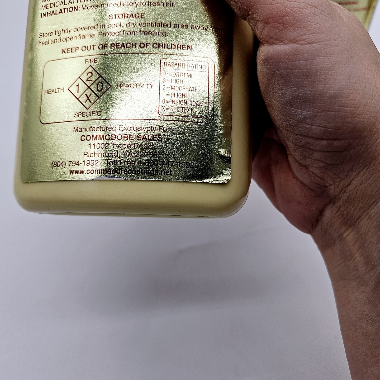 COMMODORE COATINGS AUTOMOBILE PAINT SEALANT RENEWER, 16 Oz, Car Wash Concentrate