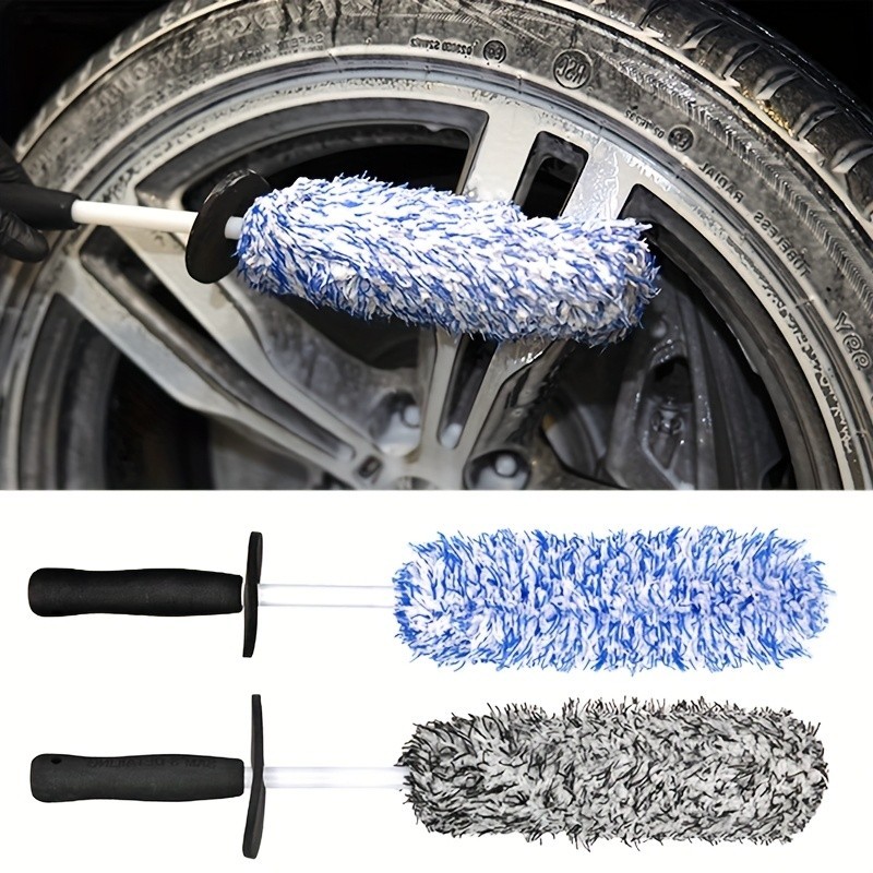 Car Wheel Rim Cleaning Brush – Soft Bristles for Deep Wheel Cleaning