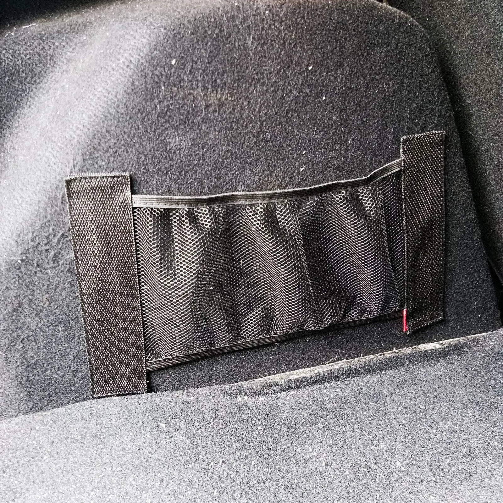 Car Back Rear Seat Storage Net Elastic String Universal Mesh Bag Interior
